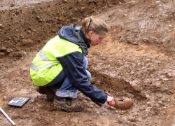 Roman burial ground in York